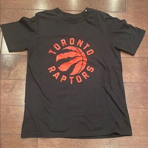 NBA Black and Red Toronto Raptors Kids Tee